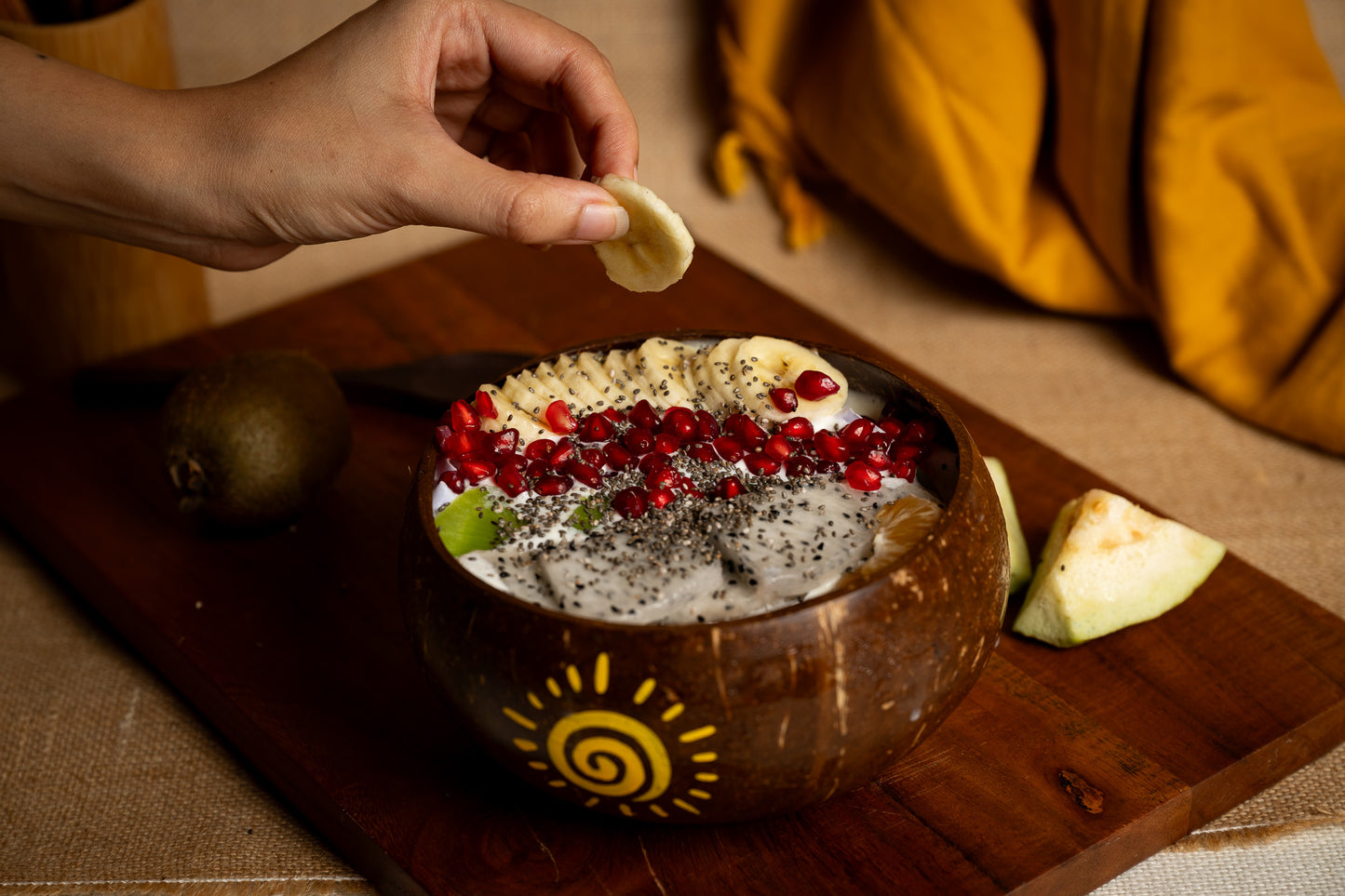 CocoBowls - Sustainable Coconut Shell Bowls | Free Spoon & Fork
