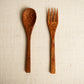 The Coconut Wood Spoon & Fork