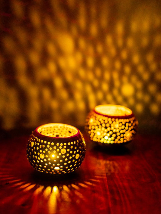 The Galaxy Dot Lantern Holder