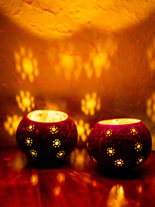 Eternal Bloom Lantern | Tea Light Holder